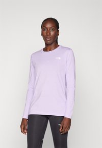 The North Face - SIMPLE DOME TEE - Pikkade varrukatega topp - lite lilac Väikepilt 1