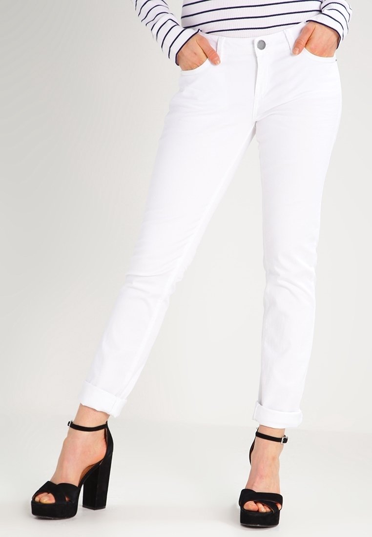 QS Jeans slim fit - white