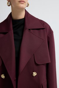 adL WITH BUTTONS - Lichte jas - mauve