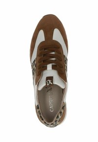 Caprice SNEAKER - Športni copati - brown offwhite