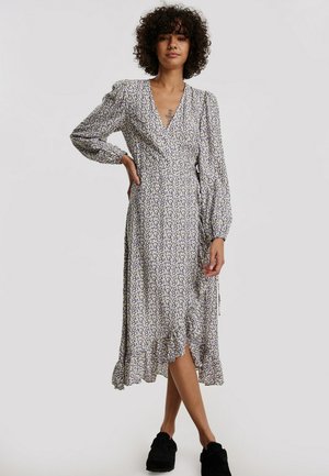 PEPPINA - Day dress - beige lila