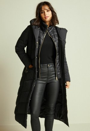 Next REGULAR FIT - Zimní kabát - black