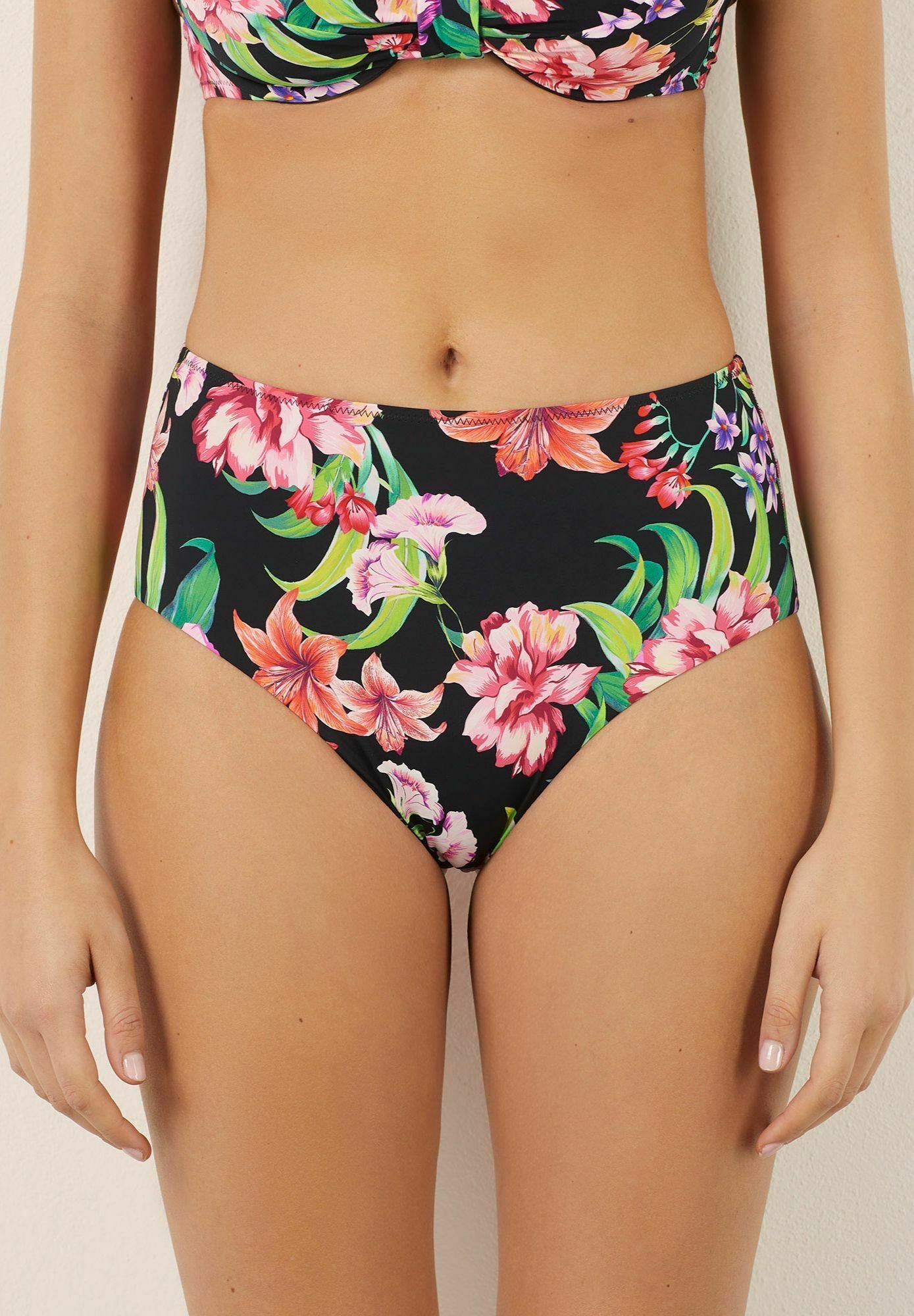 Tropical Flowers Calzedonia Braguita Bikini Alta Braguita Bikini