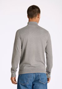 Lindbergh ROLL NECK  - Strickpullover - grey stone mix