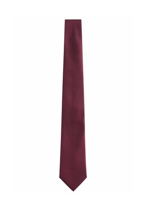 REGULAR - TEXTURED - Krawatte - burgundy red