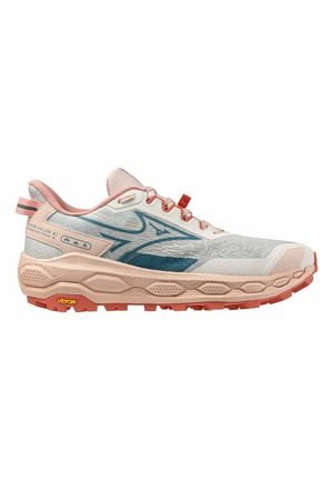 WAVE MUJIN 11 - Chaussures de running - snow white larkspur faded rode