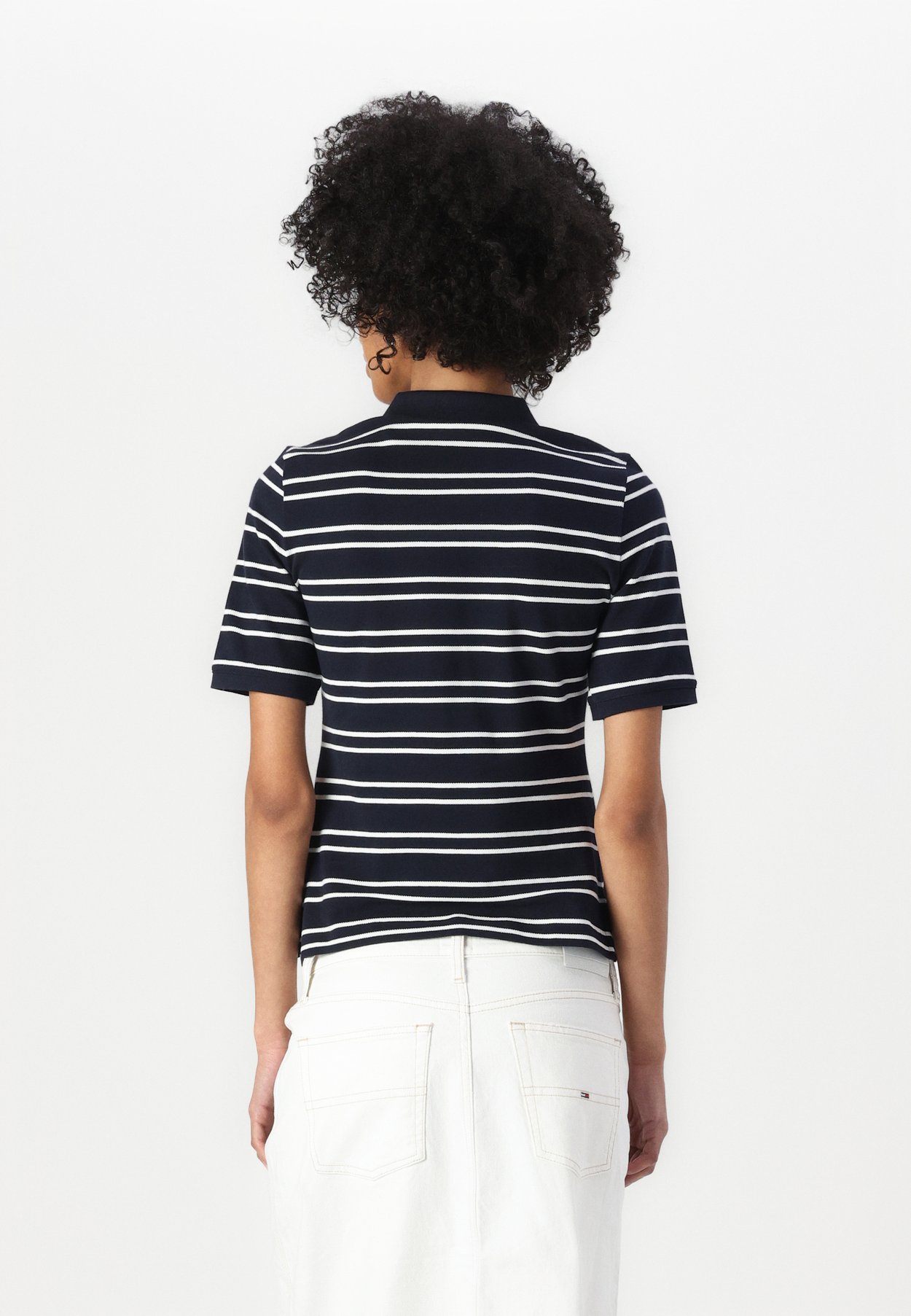 SLIM STRIPE SHIELD POLO