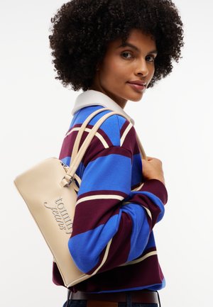 Tommy Jeans, BOLD SCRIPT SHOULDER BARREL - Handbag - off-white
