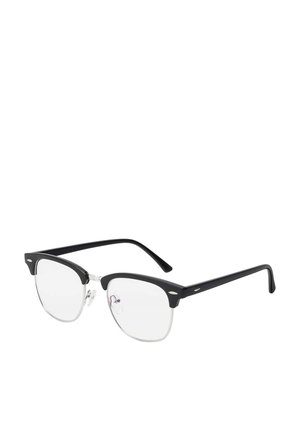 UNISEX - Blue light glasses - schwarz silber