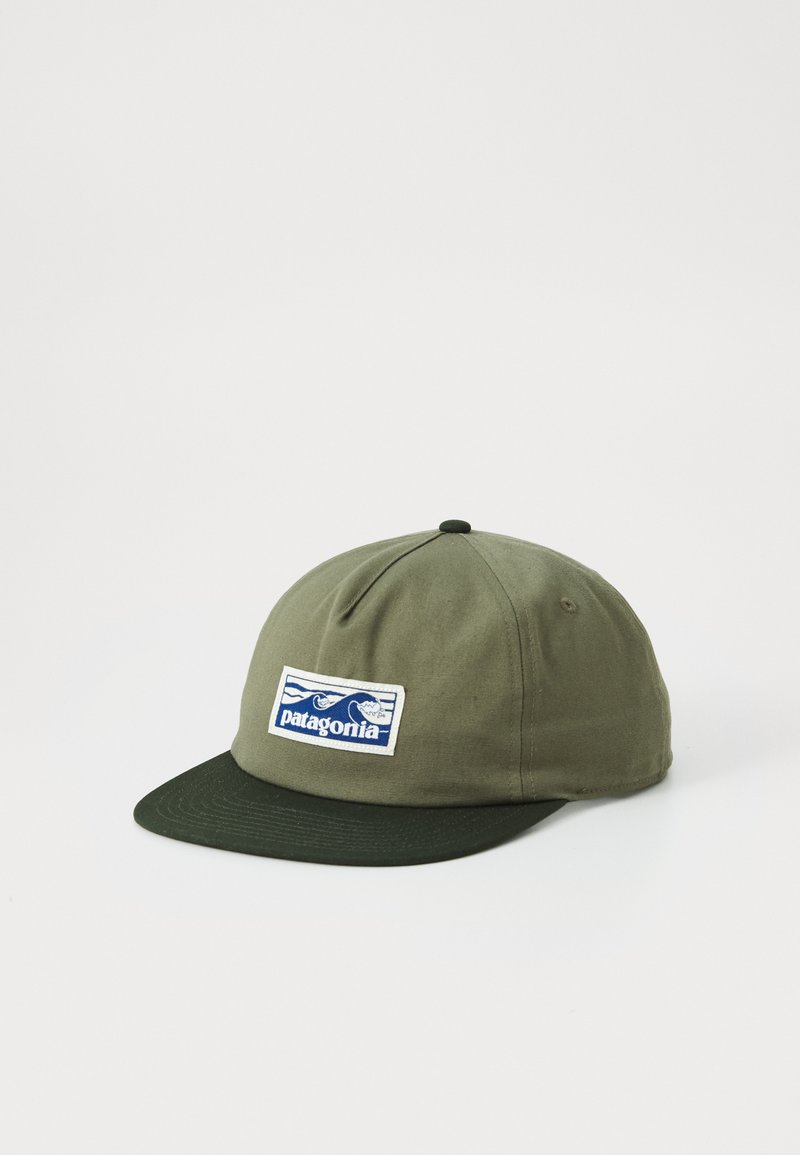 Patagonia BOARDSHORT LABEL FUNFARER UNISEX - Cappellino - basin green