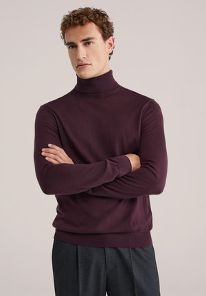 Strickpullover - burgundy red