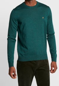 Farah Stickad tröja - green