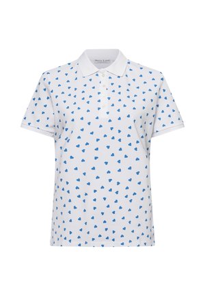 Polo shirt - weiß blau