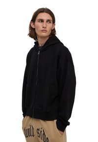 Terranova Felpa con zip - nero