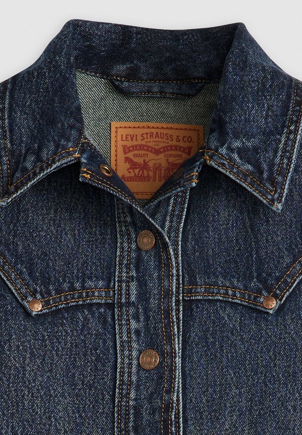 ORIGINAL TRUCKER RIVETED - Denim jacket - silver lode3