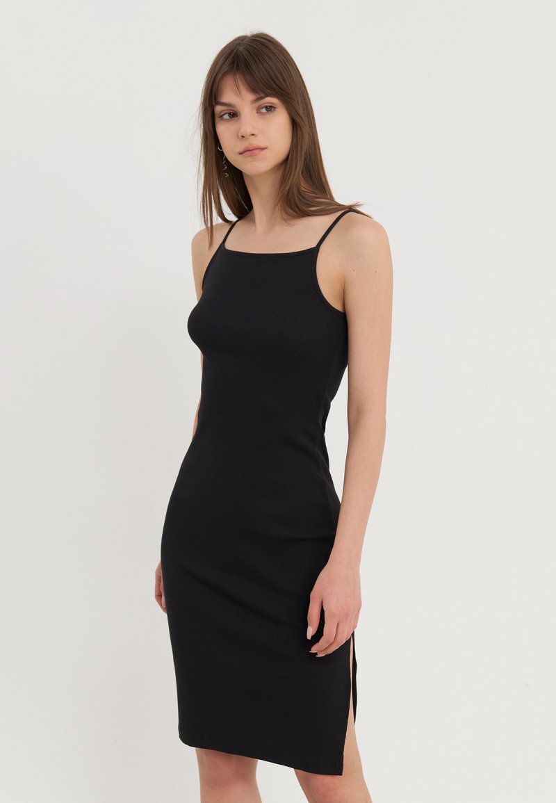 Even&Odd - Jumper dress - black, Enlarge