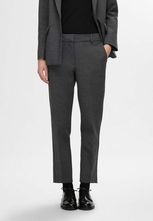TAPERED - Chino - dark grey melange