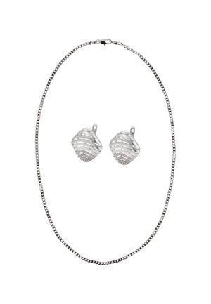 SET - Øreringe - silver-coloured