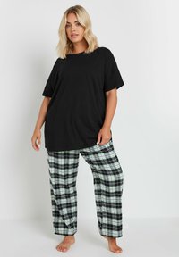 Yours Clothing SET - Nattplagg set - black