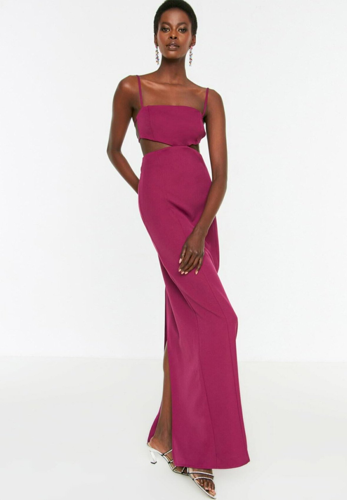 Trendyol Vestido largo - purple/morado - Zalando.es