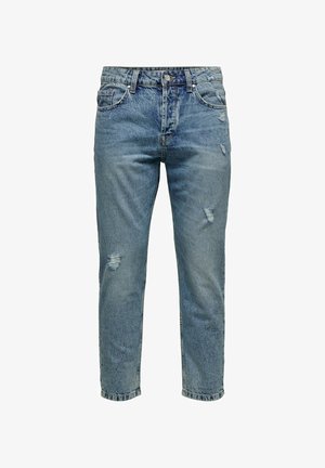 Only & Sons, CROPPED LOOSE LEG ANKLE - Jeans Straight Leg - blau