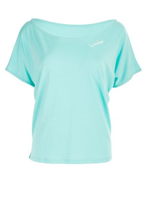 Winshape KURZARM - Sportska majica - mint