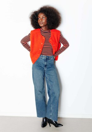 HECTOR LONG TAILLE HAUTE - Jean flare - jean brut