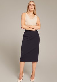 Elena Mirò LONGUETTE IN PUNTO MILANO - Spódnica ołówkowa