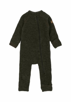 mikk-line Salopetă - dark brown melange