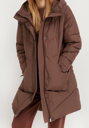 Zimní kabát - dark brown