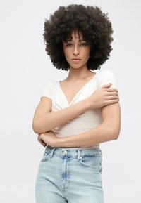 7 for all mankind MODERN DOJO LUXE VINTAGE - Trapézfarmer - frozen