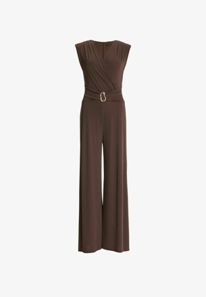 Swing, Jumpsuit - chocolate brown