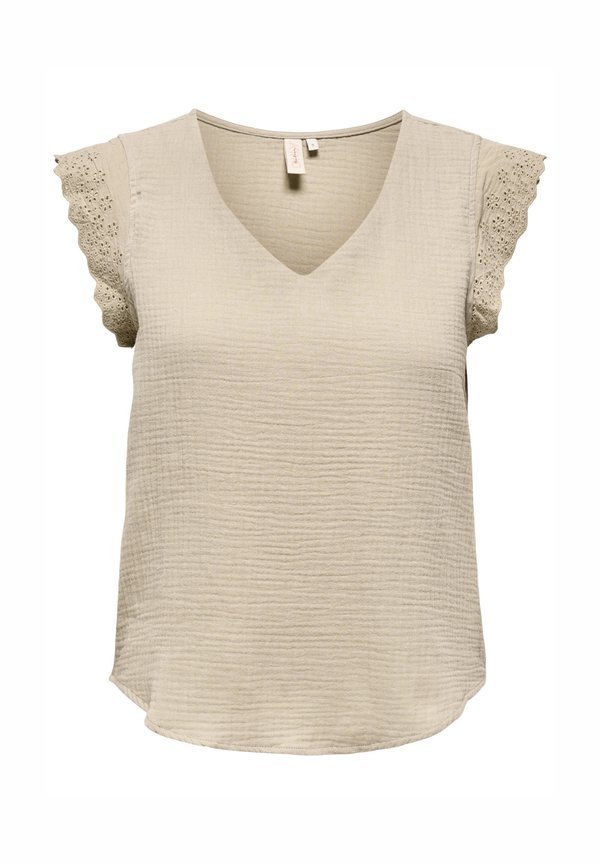 ÄRMELDETAIL - Blouse - oxford tan4