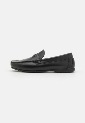 DRIVER METAL LETTERING  - Loaferit/pistokkaat - black