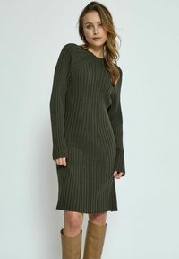 ANNA OVER KNEE - Pārliekama kleita - beluga green