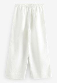 WIDE LEG - Nadrágok - white