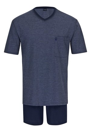 SET  - Nachtwäsche Set - blau