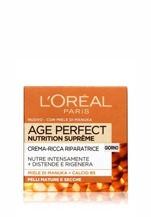 L'Oréal Paris CREMA VISO ANTI-RUGHE AGE PERFECT NUTRITION SUPREME, TRATTAMENTO RIPARATORE GIORNO, PELLI MATURE SECCHE, 50 ML - Crema da giorno