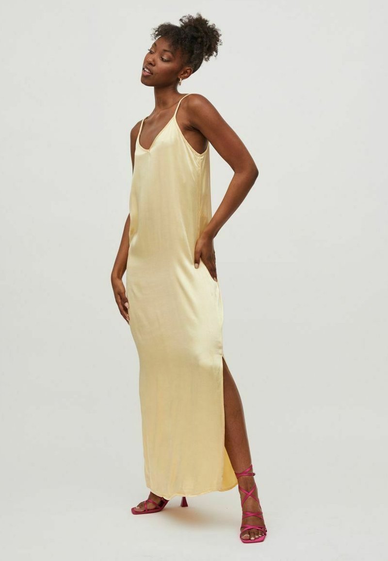 Damen Freizeitkleider | Vila Maxikleid golden haze/hellgelb - ZM60128 Damen Freizeitkleider | Vila Maxikleid golden haze/hellgelb - ZM60128