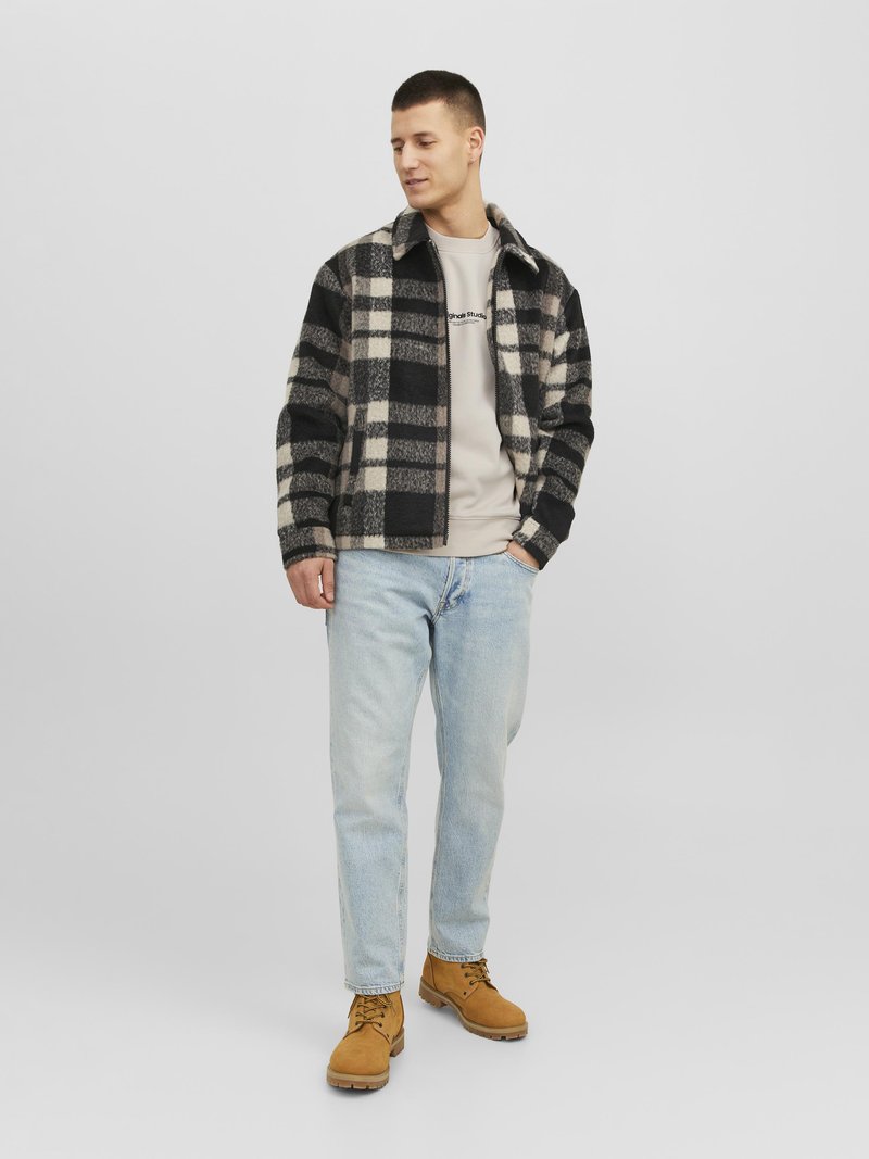 Sweat-shirt Jack & Jones Jorvarenna Droit à Col Rond - 100% Coton Confortable Et Élégant Pour Homme