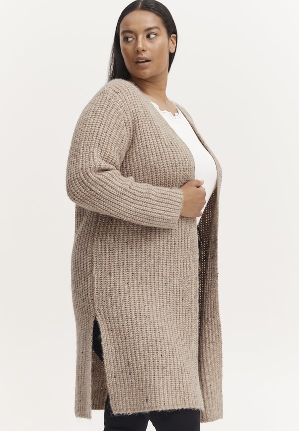 FPKaren - Cardigan - silver mink melange2