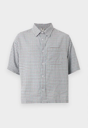 BDG Urban Outfitters, CHECK SEERSUCKER UNISEX - Paitapusero - blue