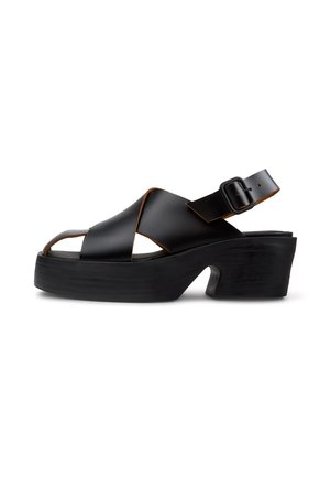 Platform sandals - schwarz
