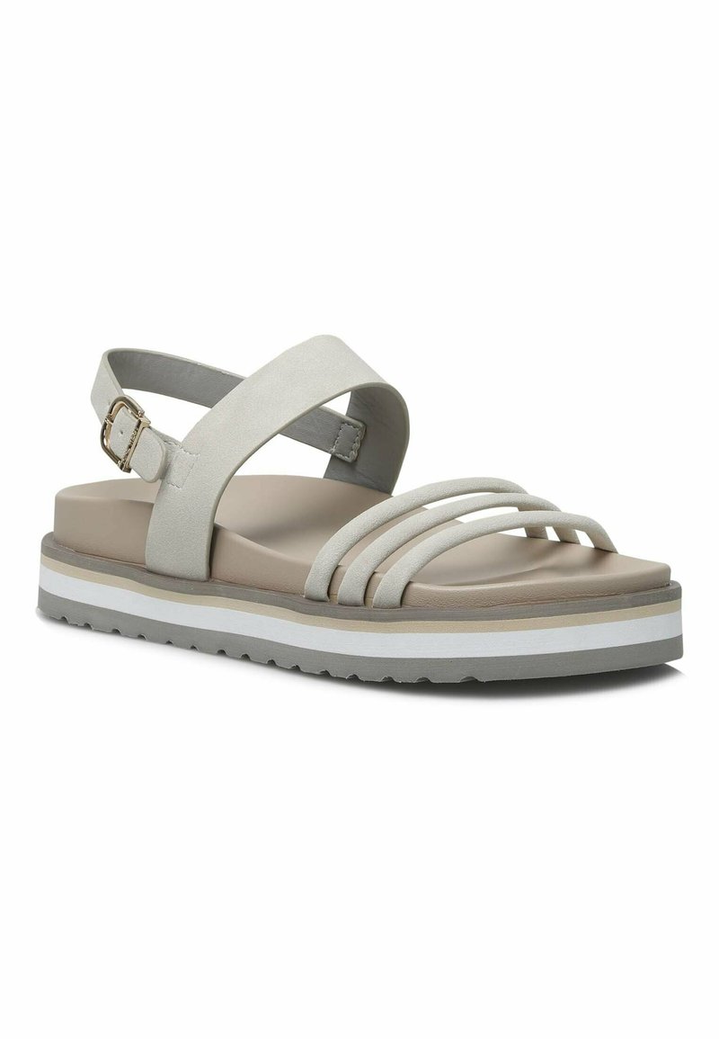 Damen Sneaker | Nine West DENJI Keilsandalette white/weiß - UW81439 Damen Sneaker | Nine West DENJI Keilsandalette white/weiß - UW81439