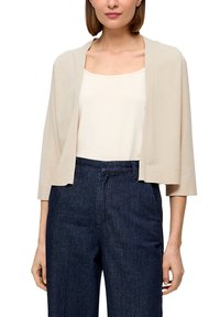 s.Oliver BLACK LABEL MIT 3/4-ÄRMEL - Gilet - beige