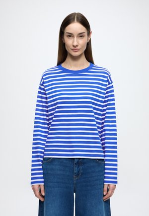 T-SHIRTS LSL, CREWNECK, YD - Pikkade varrukatega topp - medium blue_multi_04