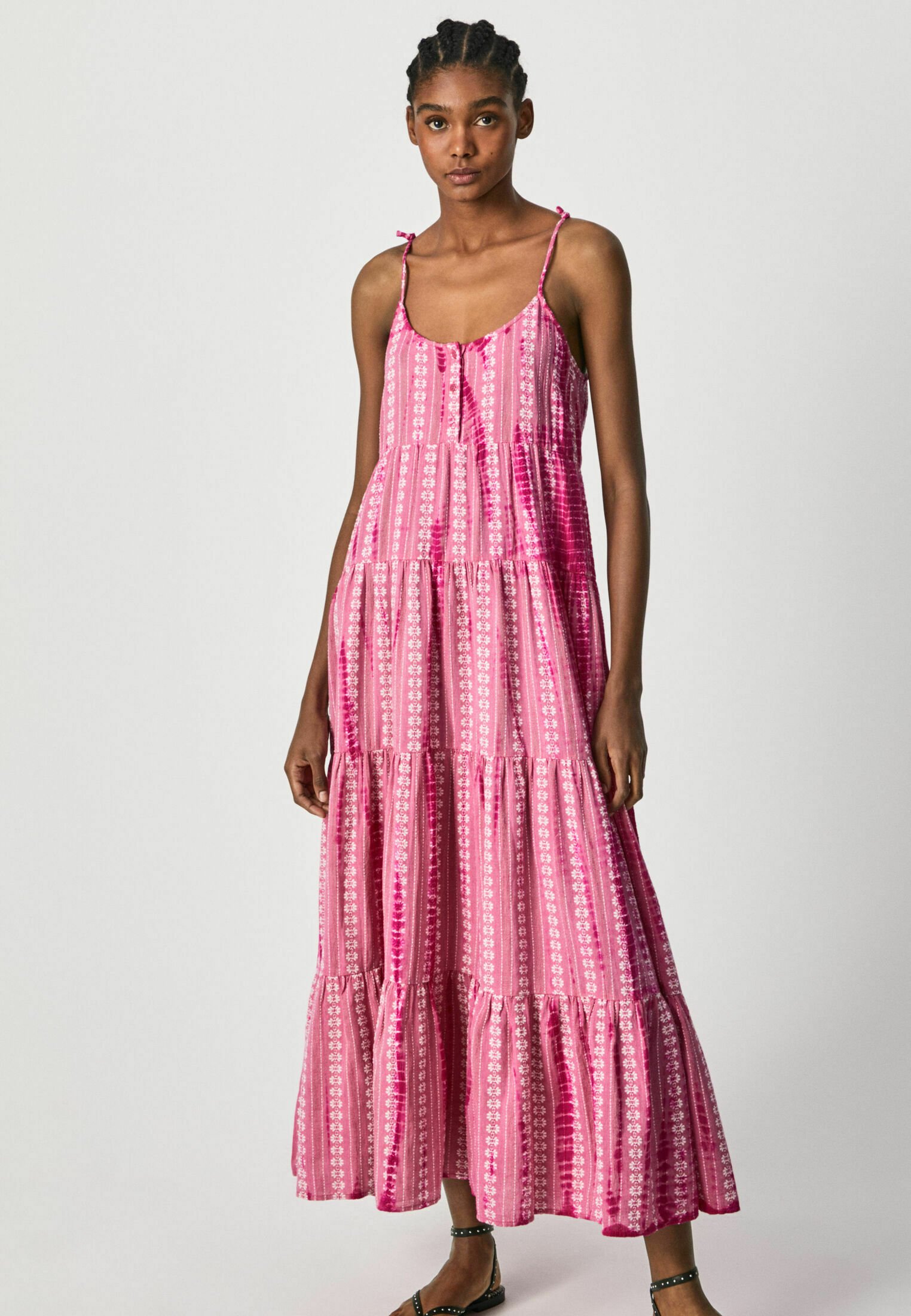 Pepe Jeans PEARL - Vestito lungo - orchid/fuxia - Zalando.it