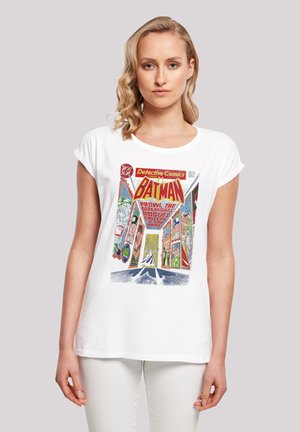 F4NT4STIC DC COMICS BATMAN ROGUES GALLERY COVER - Print T-shirt - white