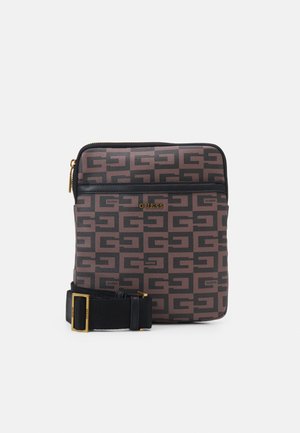 ESCAPE TOP ZIP CROSSBODY FLAT UNISEX - Bandolera - brown