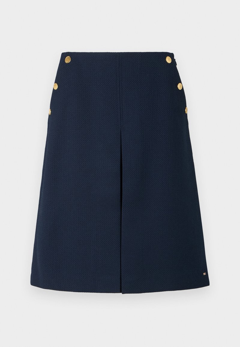 Tommy Hilfiger A-lijn rok donkerblauw
